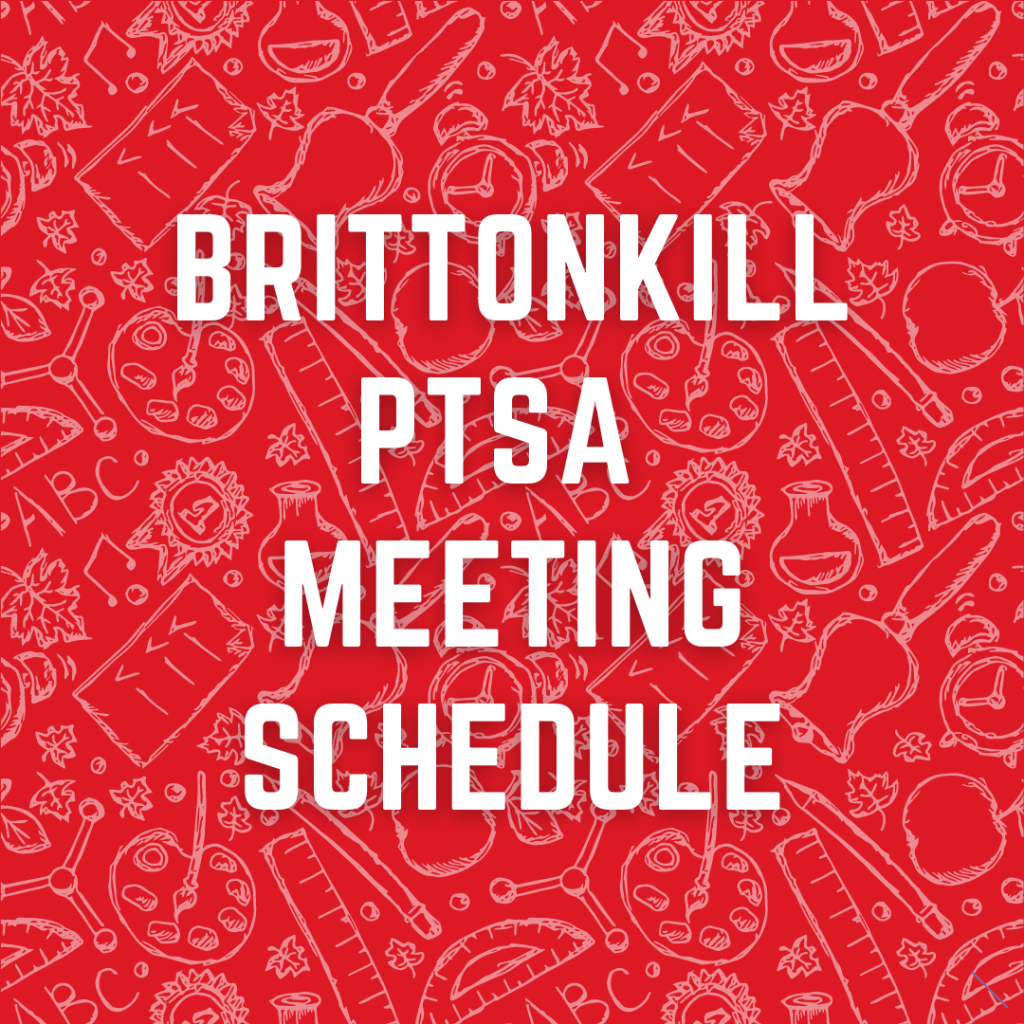 Brittonkill PTSA Meeting Schedule